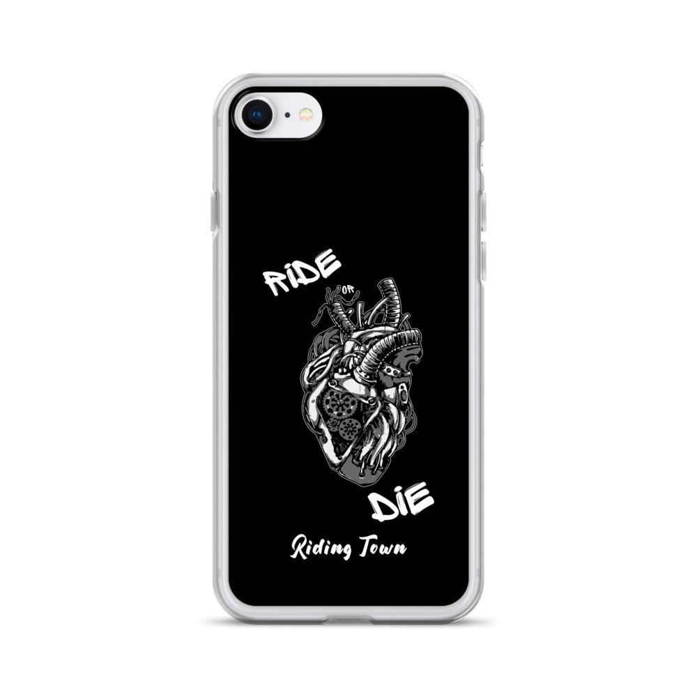 Coque Iphone® - MACHINEHEART - Noire - Riding Town