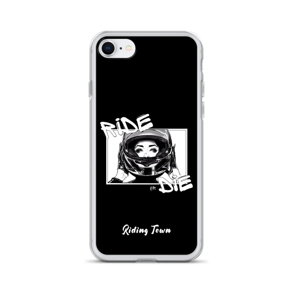 Coque iPhone® - FATALEYES - Noire - Riding Town