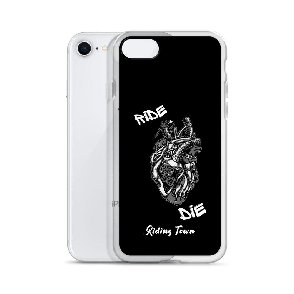 Coque Iphone® - MACHINEHEART - Noire - Riding Town