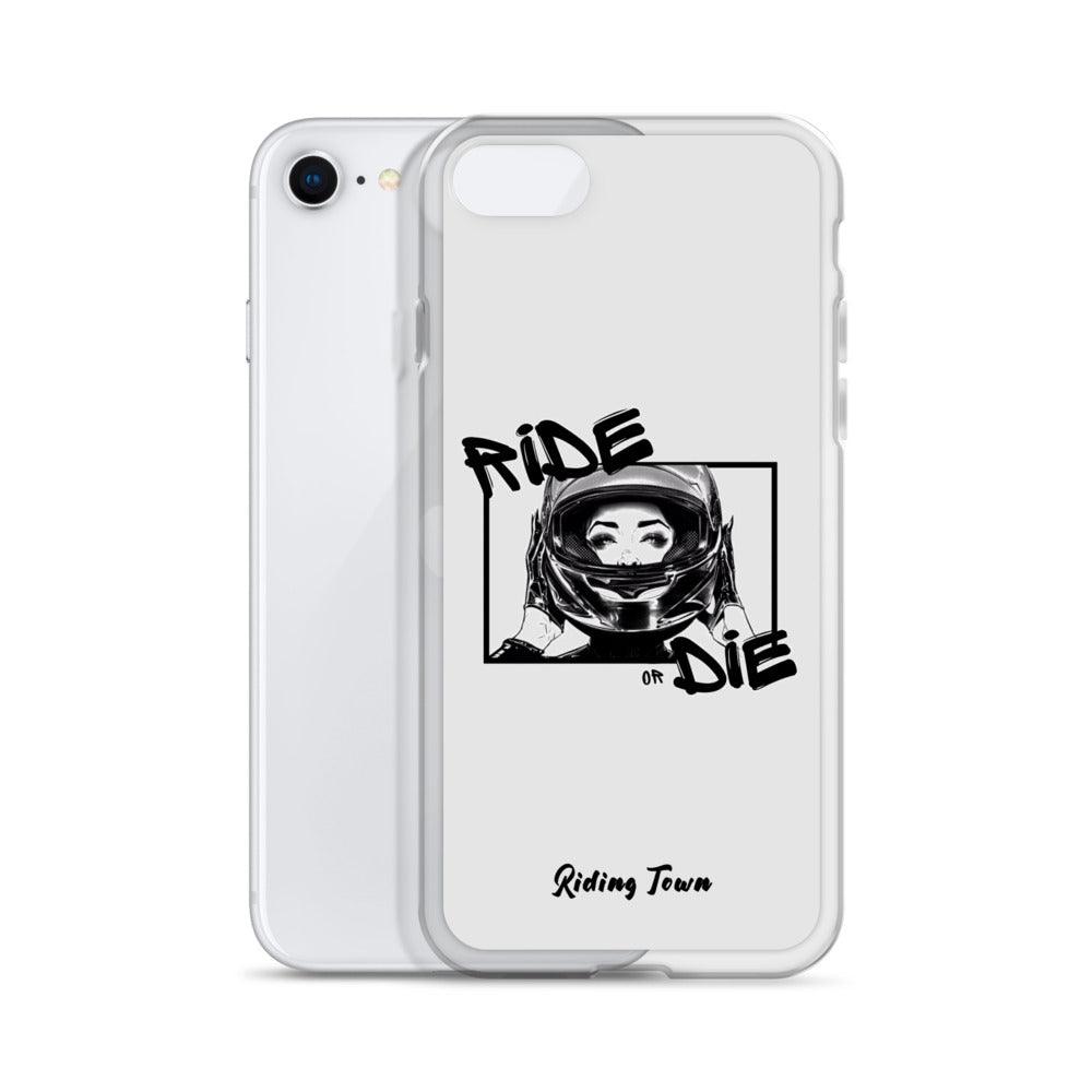 Coque iPhone® - FATALEYES - Blanche - Riding Town