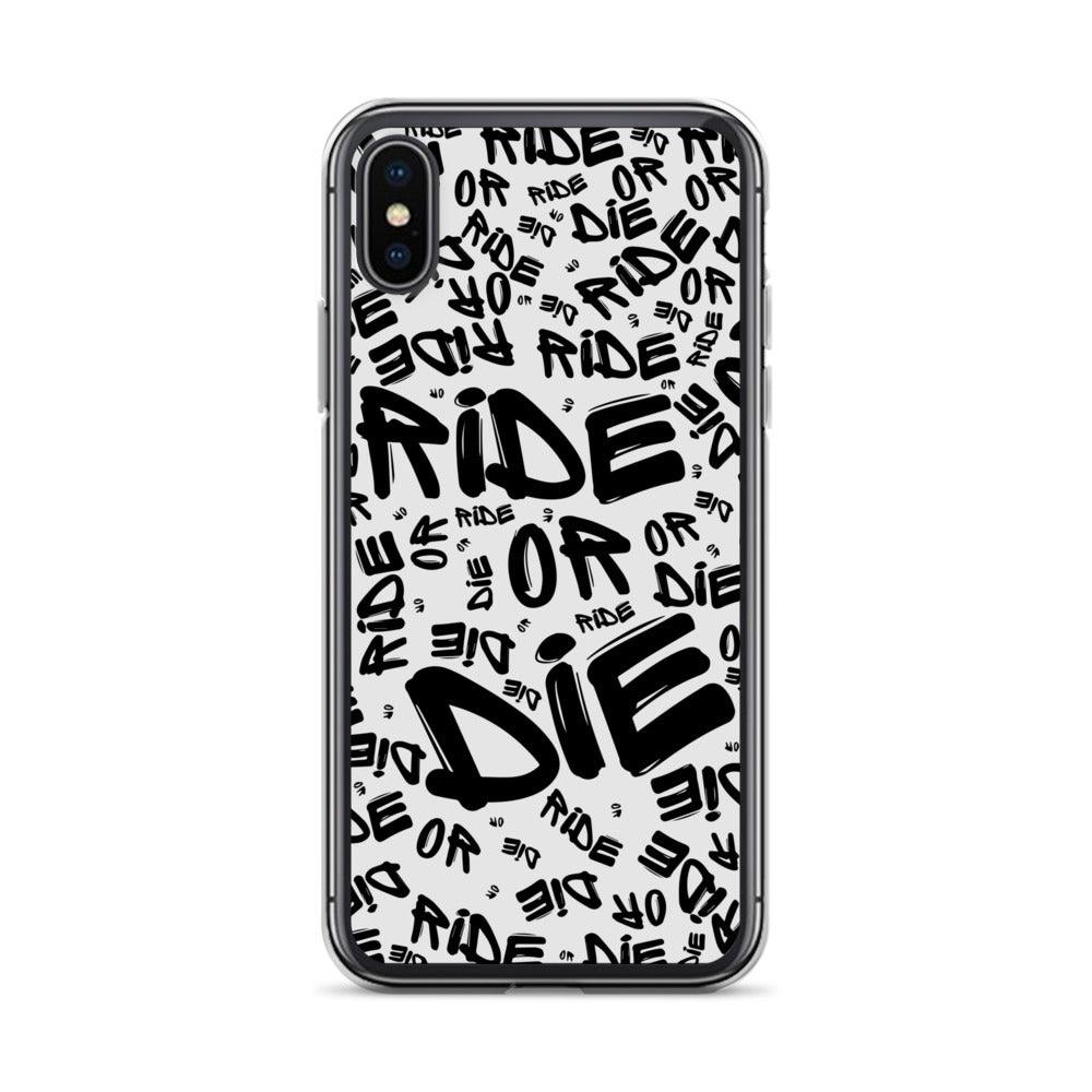 Coque iPhone® - RIDE OR DIE - Riding Town