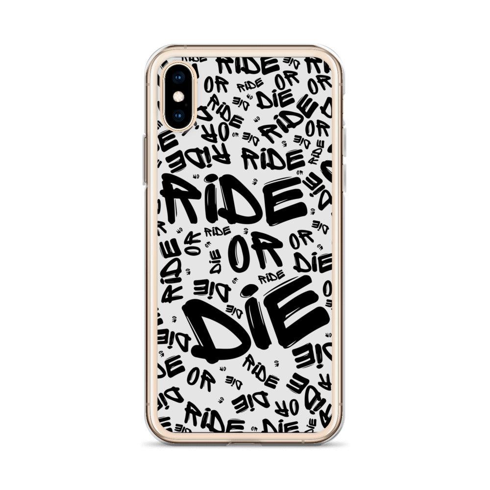 Coque iPhone® - RIDE OR DIE - Riding Town