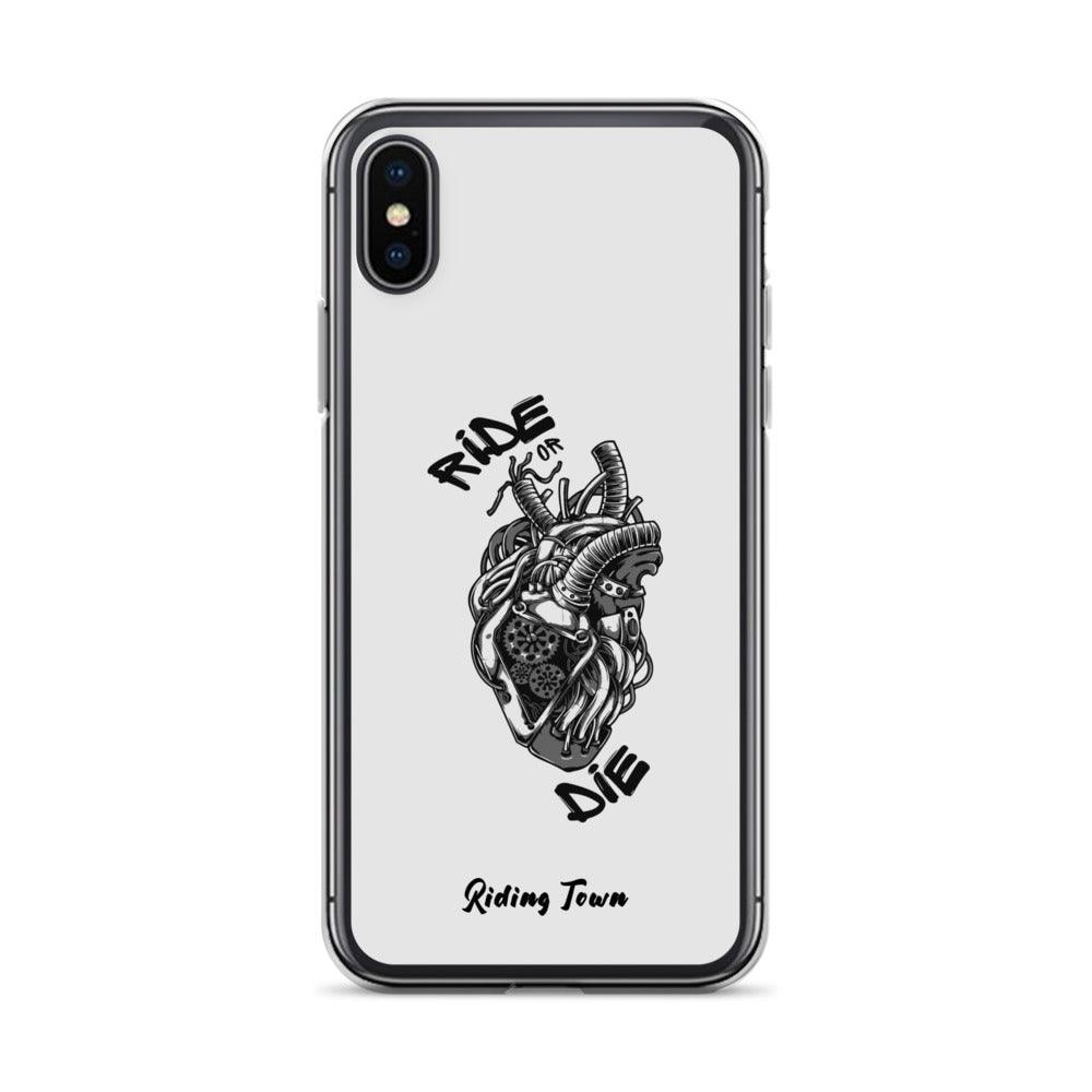 Coque Iphone® - MACHINEHEART - Blanche - Riding Town