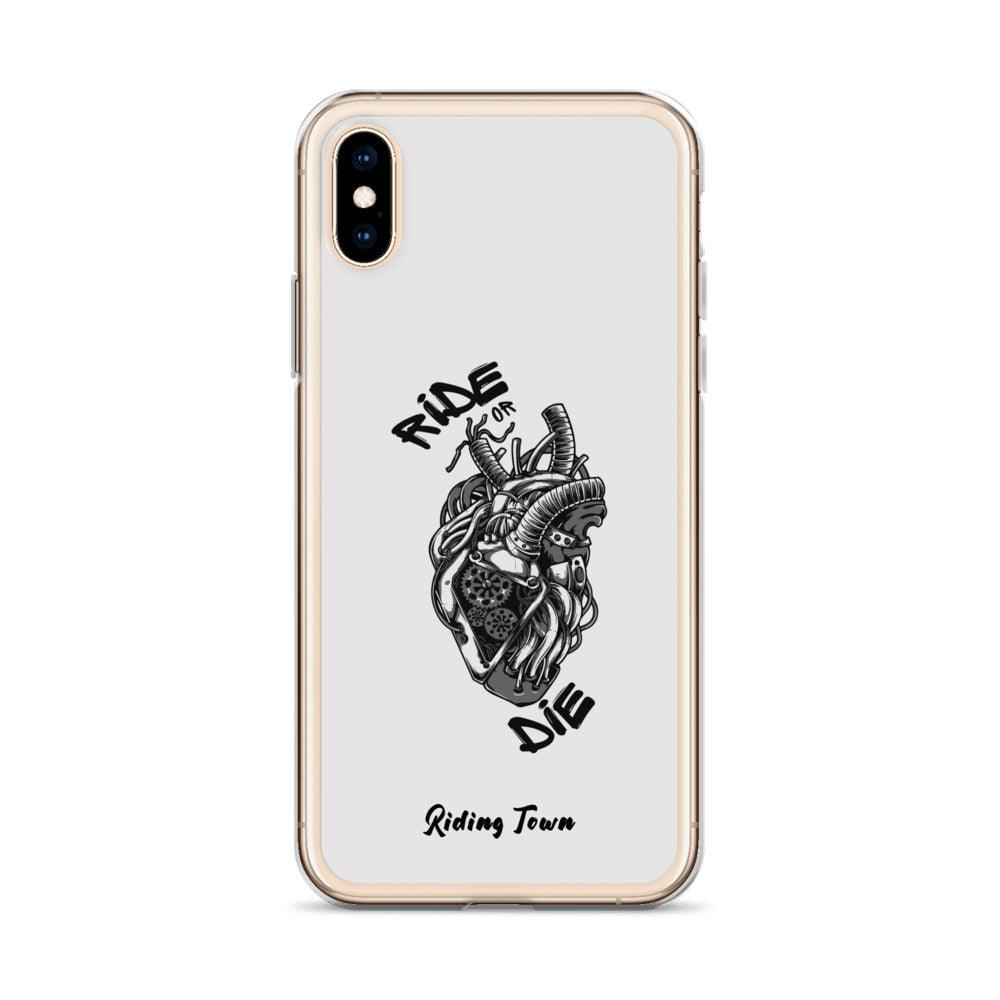 Coque Iphone® - MACHINEHEART - Blanche - Riding Town