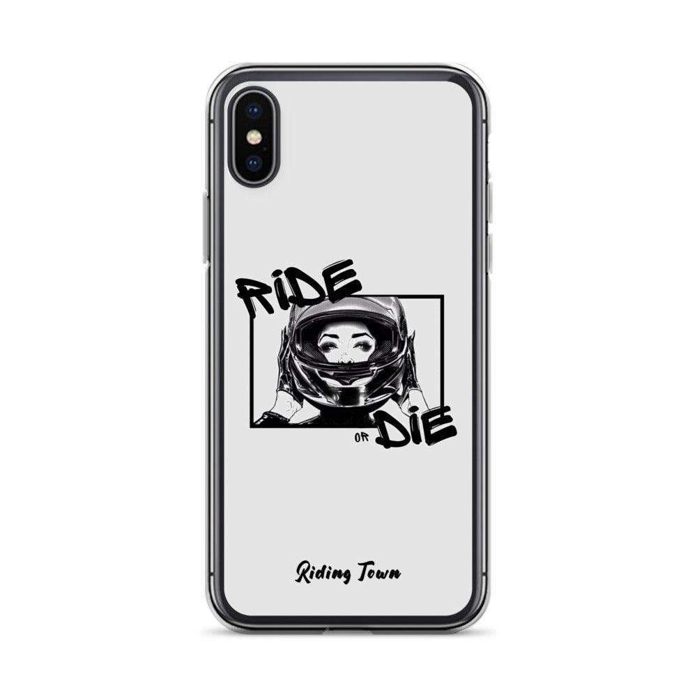 Coque iPhone® - FATALEYES - Blanche - Riding Town