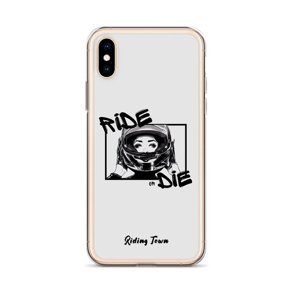 Coque iPhone® - FATALEYES - Blanche - Riding Town