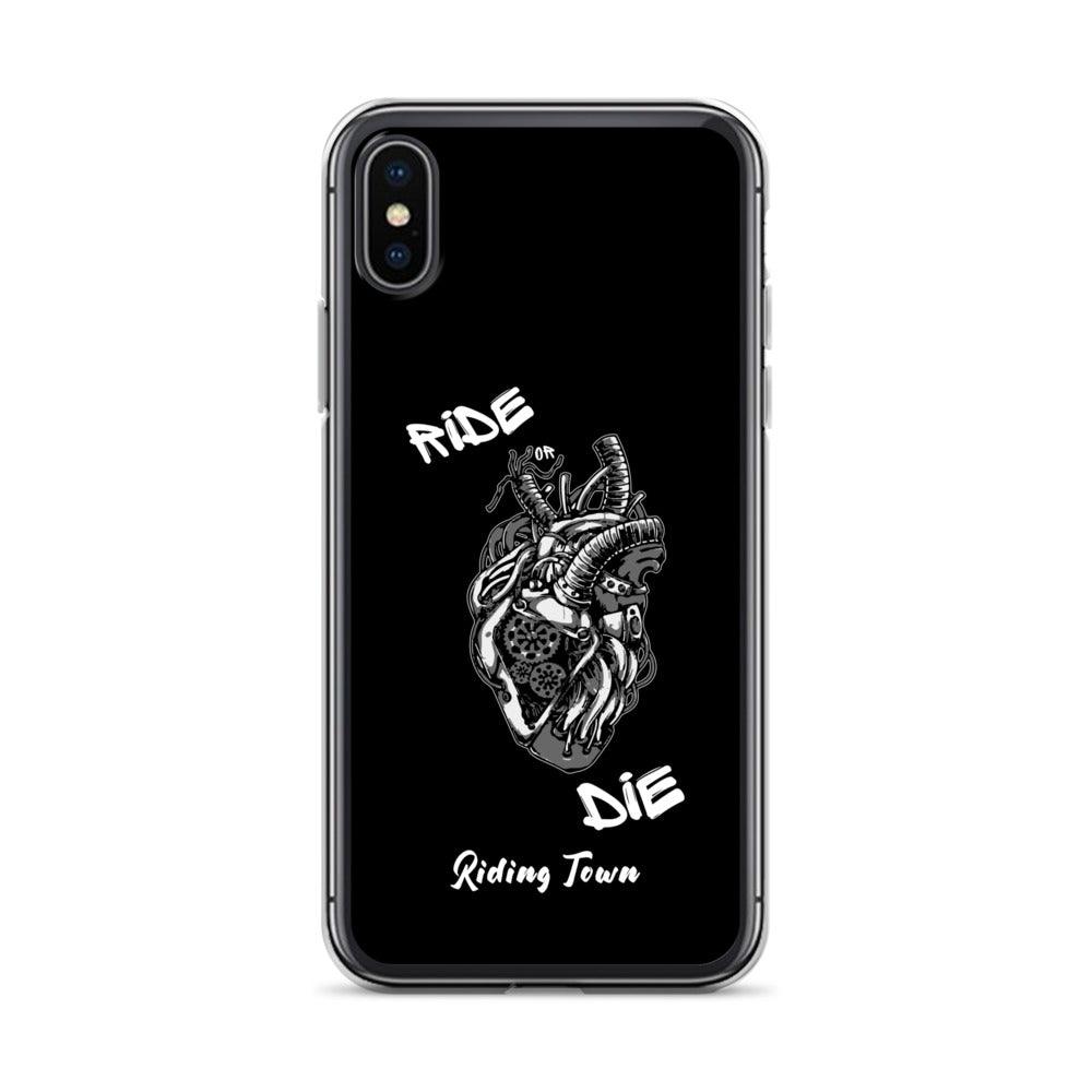 Coque Iphone® - MACHINEHEART - Noire - Riding Town