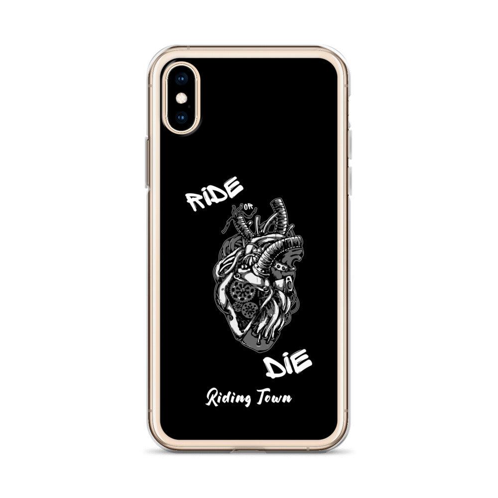 Coque Iphone® - MACHINEHEART - Noire - Riding Town