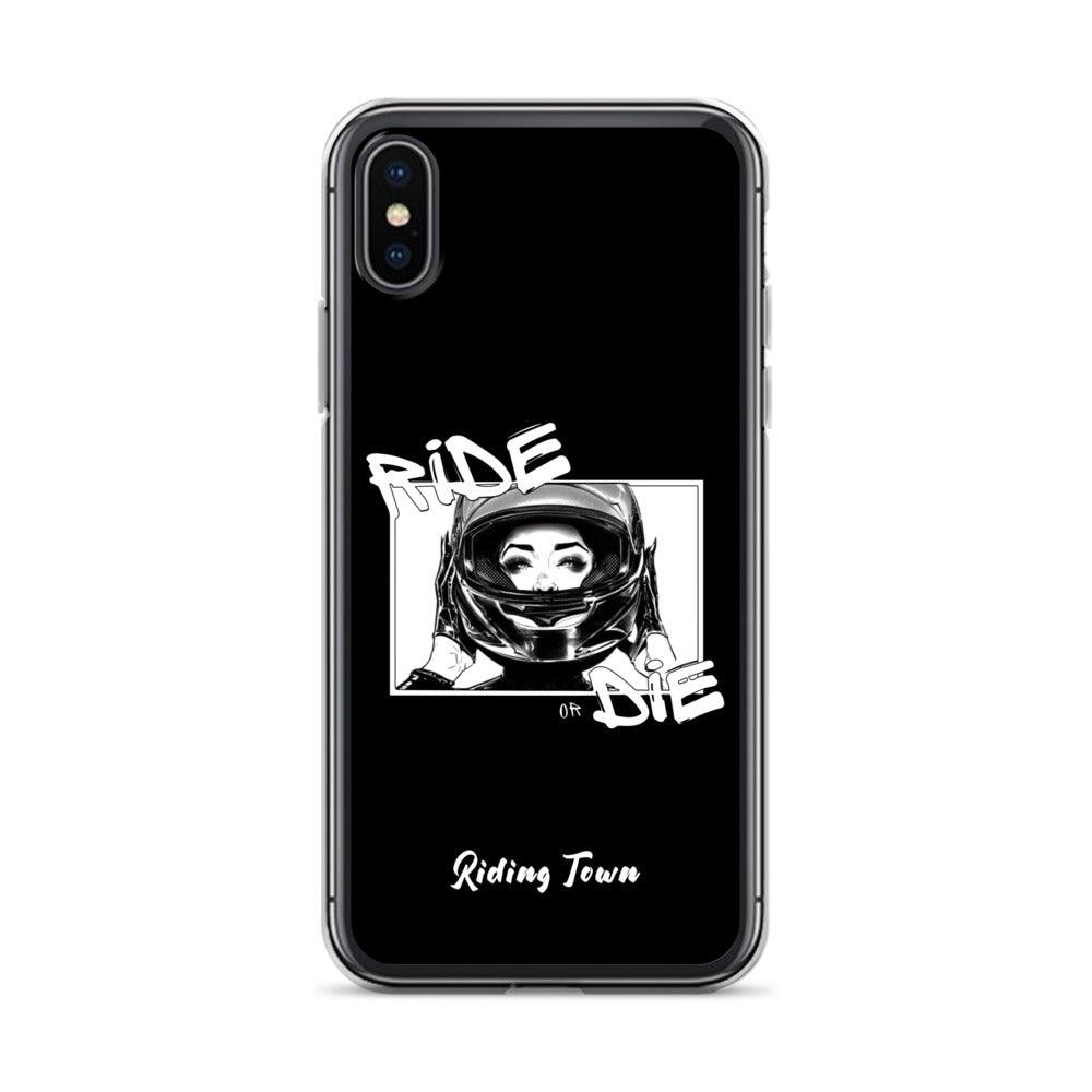 Coque iPhone® - FATALEYES - Noire - Riding Town