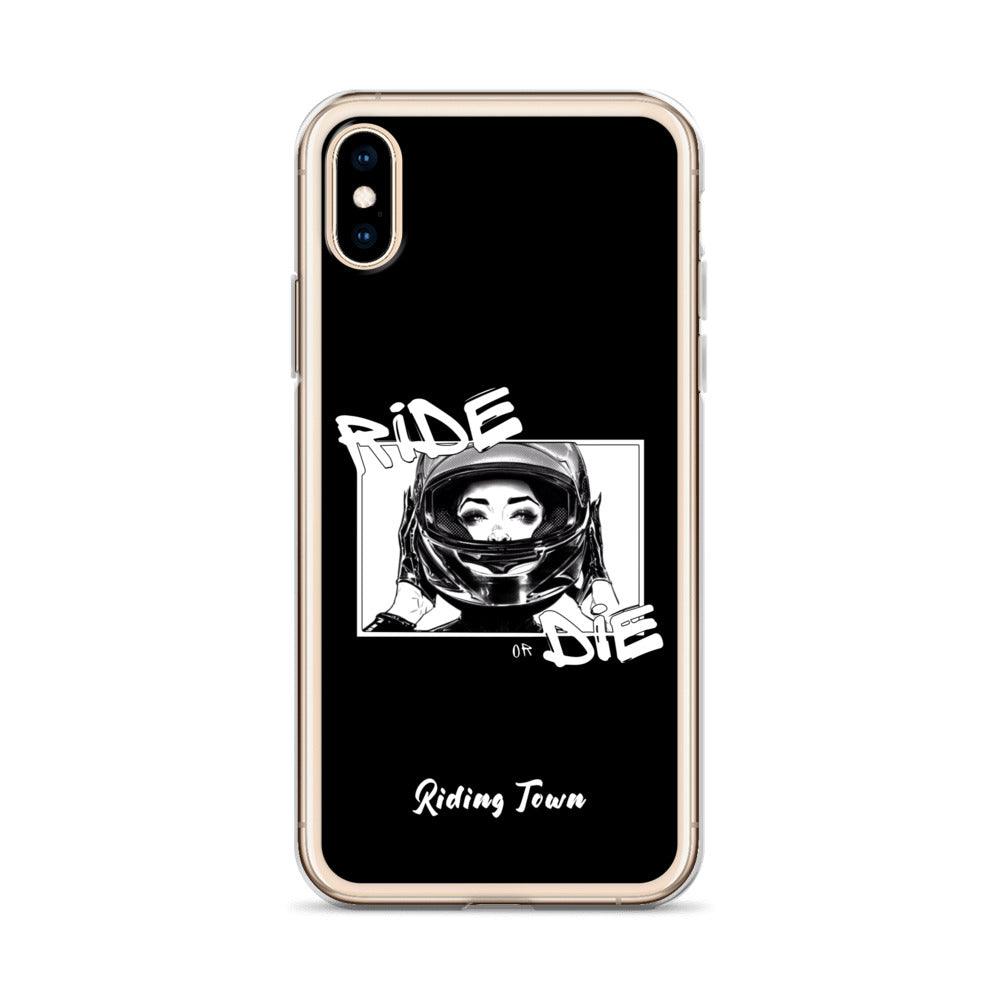 Coque iPhone® - FATALEYES - Noire - Riding Town