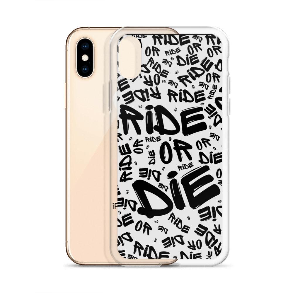 Coque iPhone® - RIDE OR DIE - Riding Town