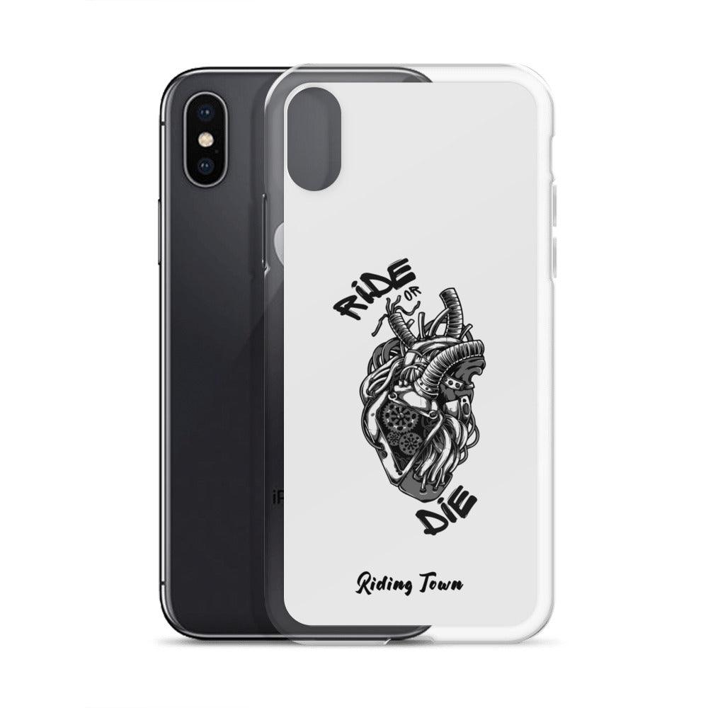 Coque Iphone® - MACHINEHEART - Blanche - Riding Town