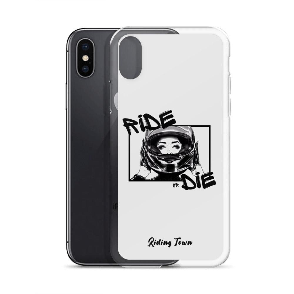 Coque iPhone® - FATALEYES - Blanche - Riding Town