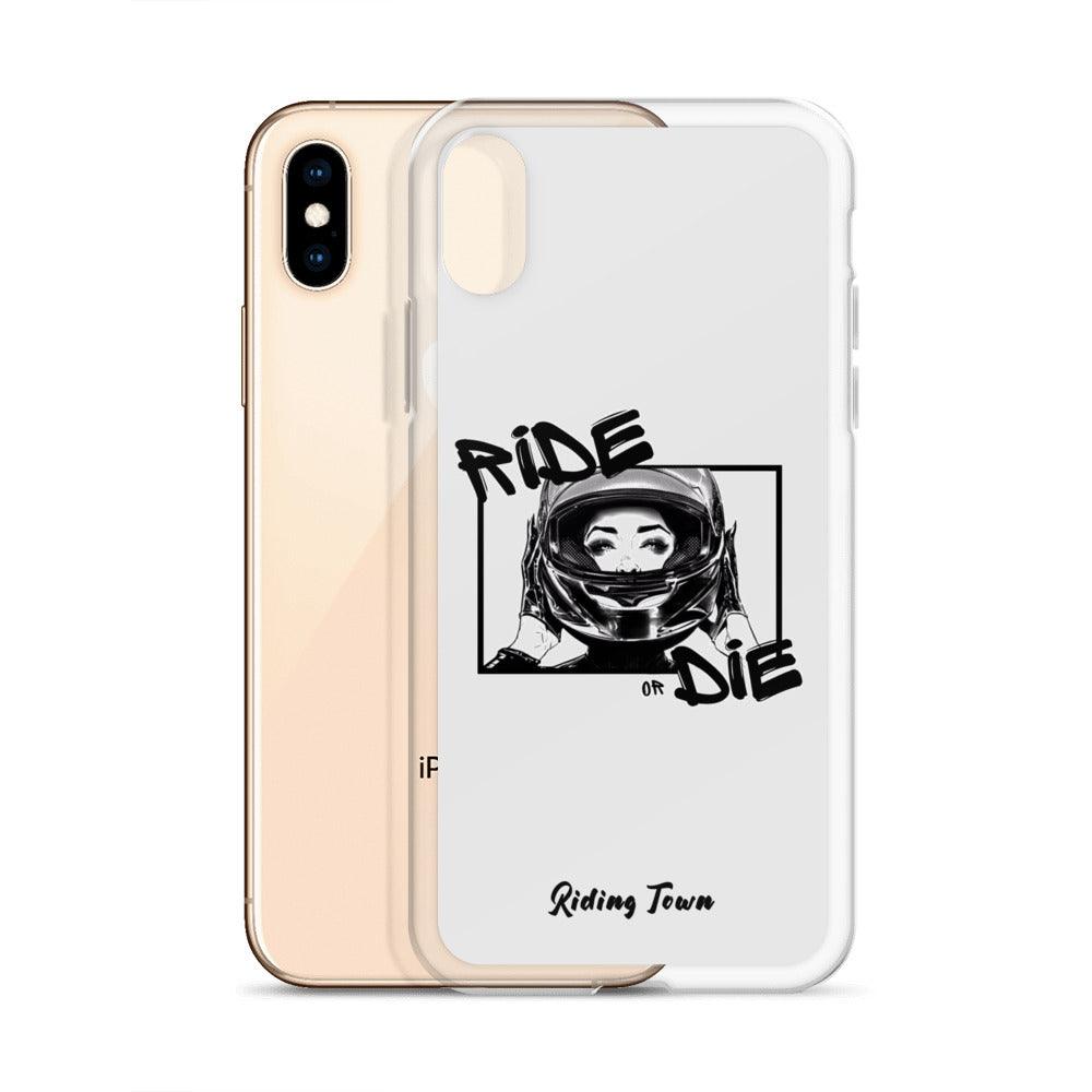 Coque iPhone® - FATALEYES - Blanche - Riding Town