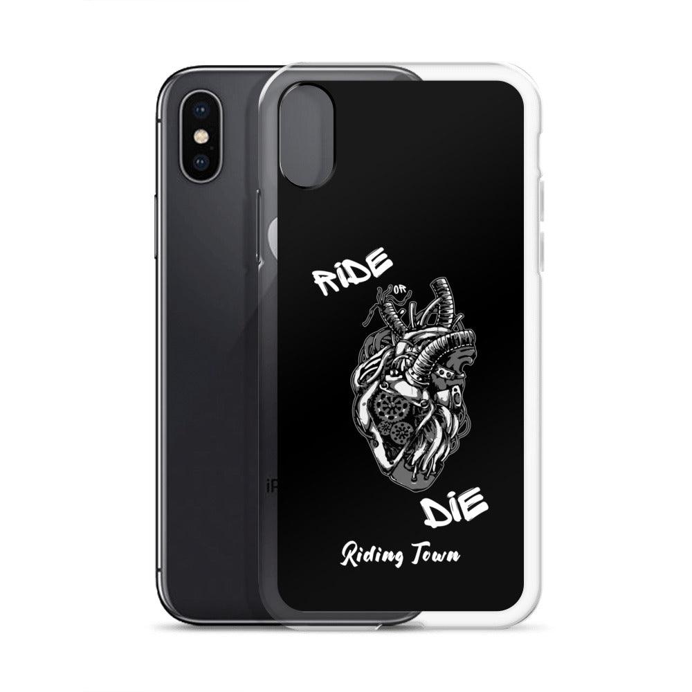 Coque Iphone® - MACHINEHEART - Noire - Riding Town