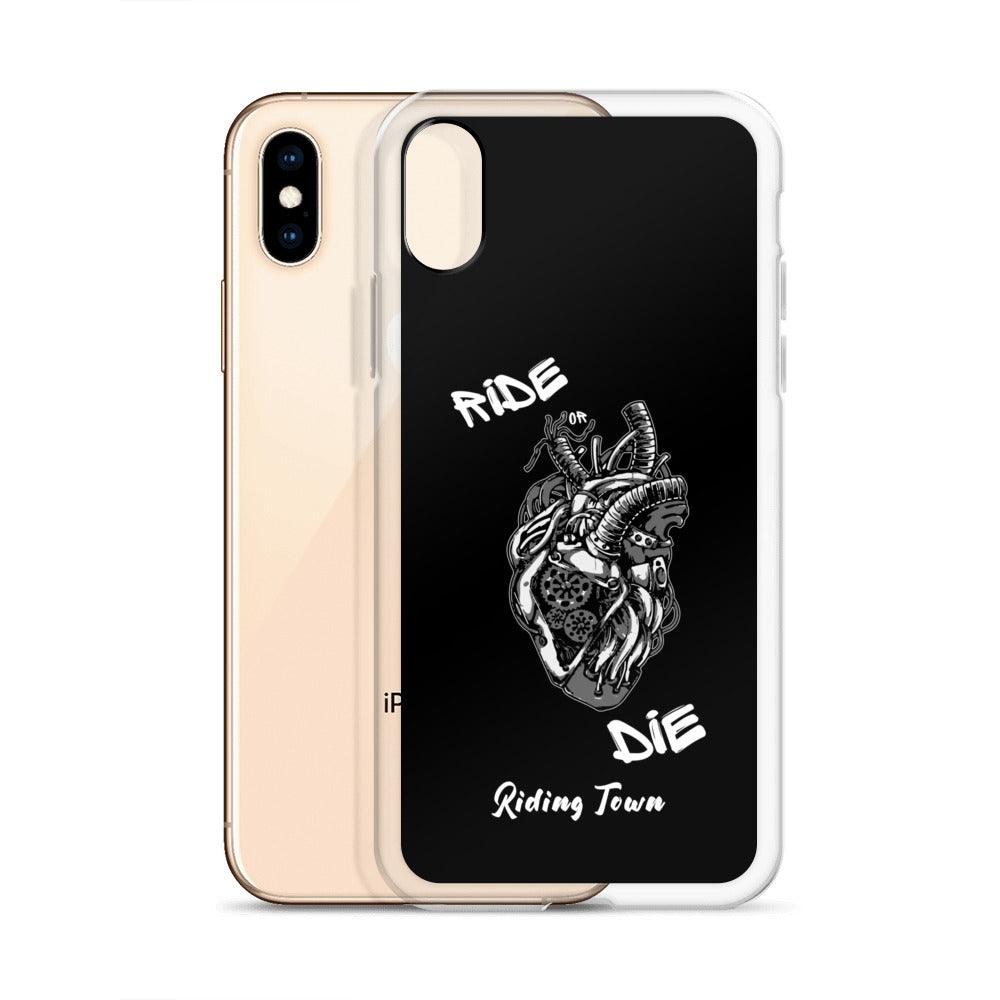 Coque Iphone® - MACHINEHEART - Noire - Riding Town