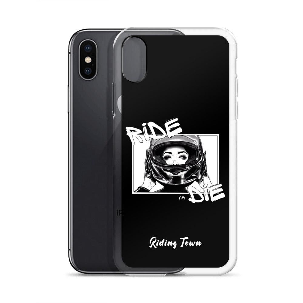 Coque iPhone® - FATALEYES - Noire - Riding Town