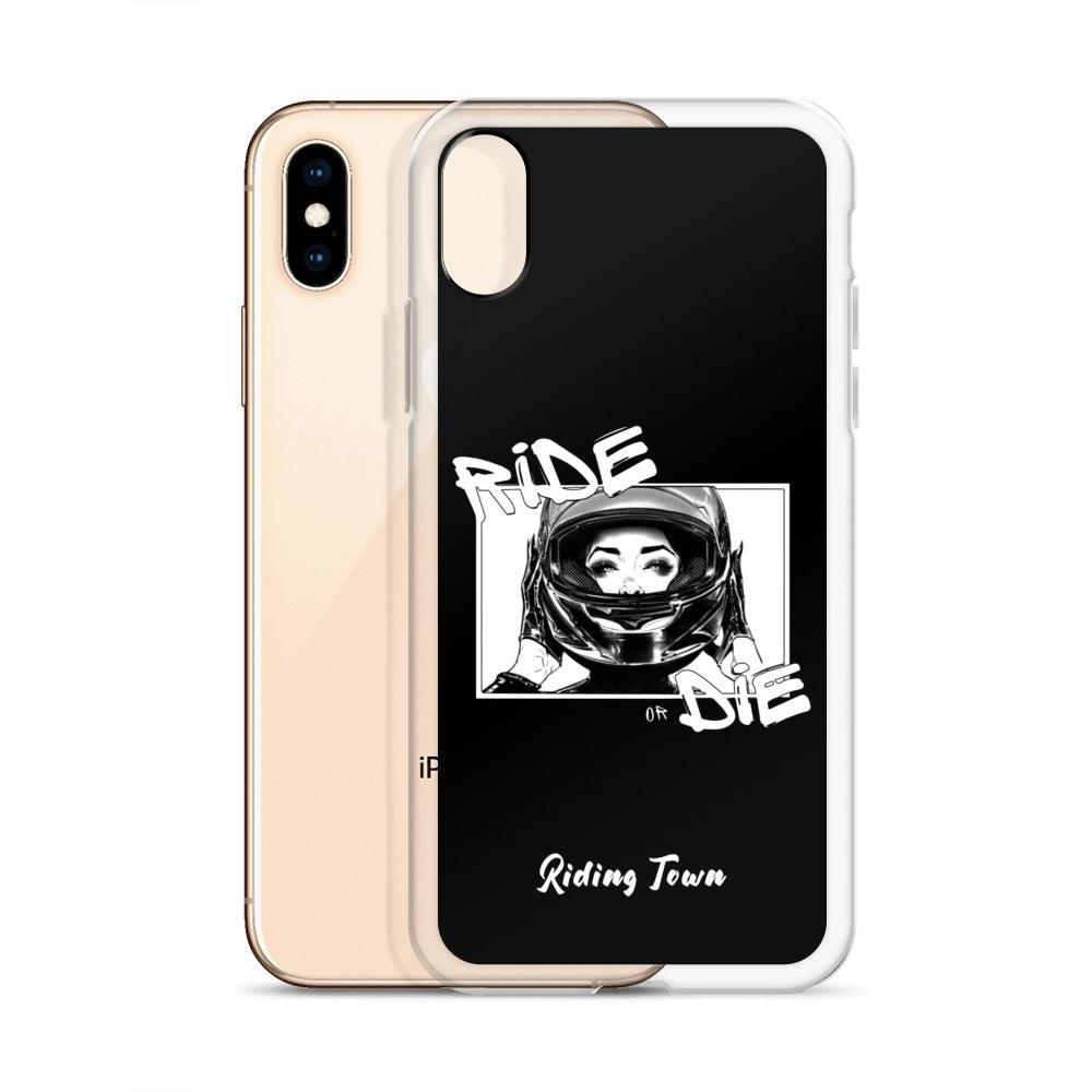 Coque iPhone® - FATALEYES - Noire - Riding Town