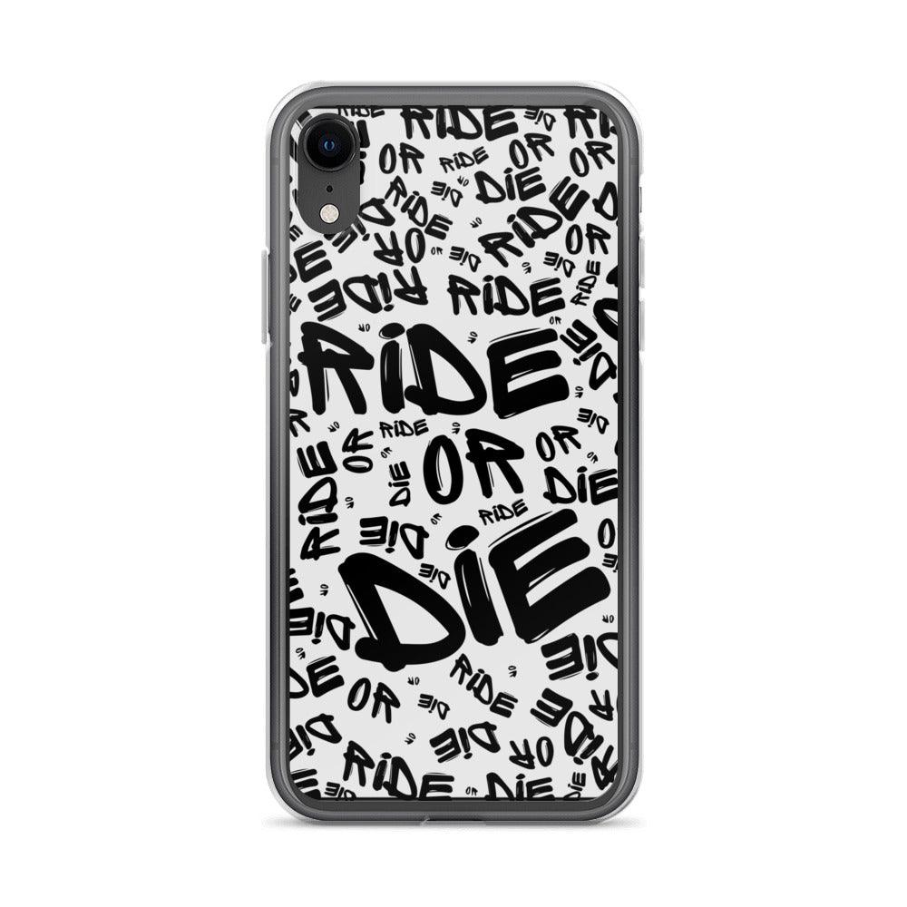 Coque iPhone® - RIDE OR DIE - Riding Town