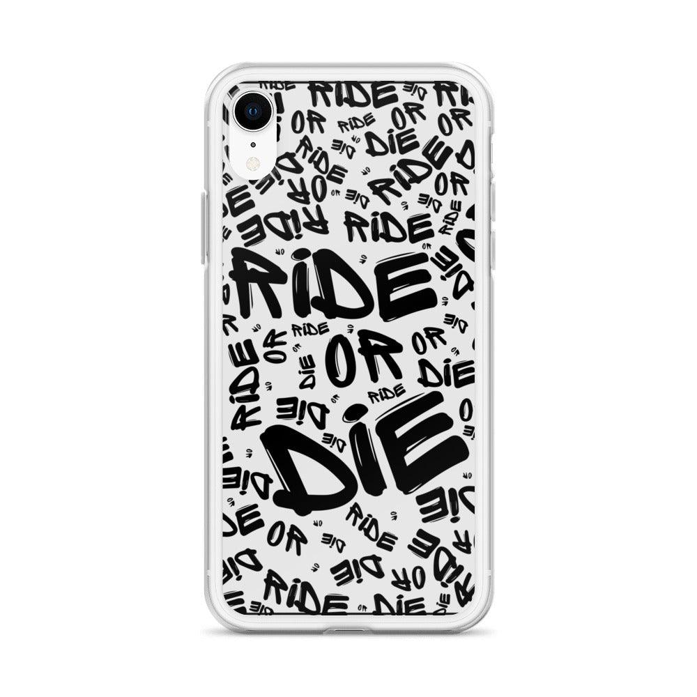 Coque iPhone® - RIDE OR DIE - Riding Town