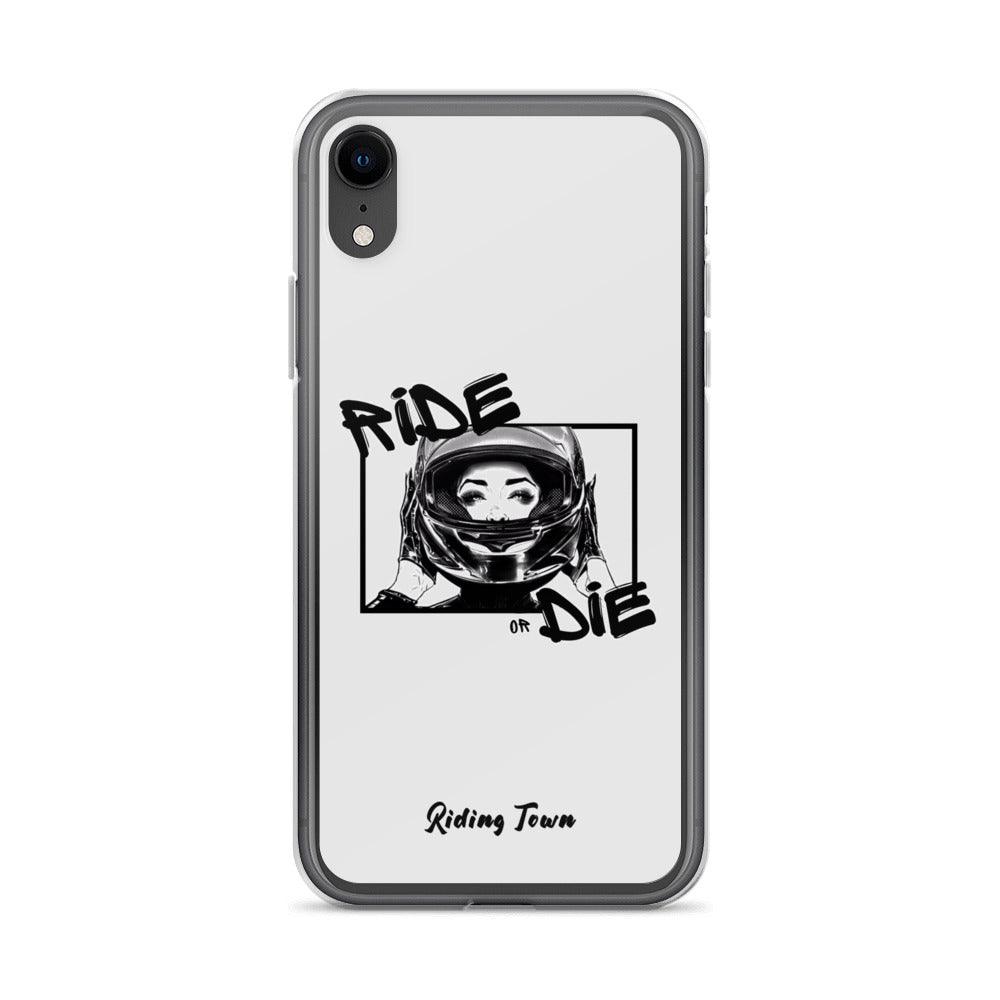 Coque iPhone® - FATALEYES - Blanche - Riding Town