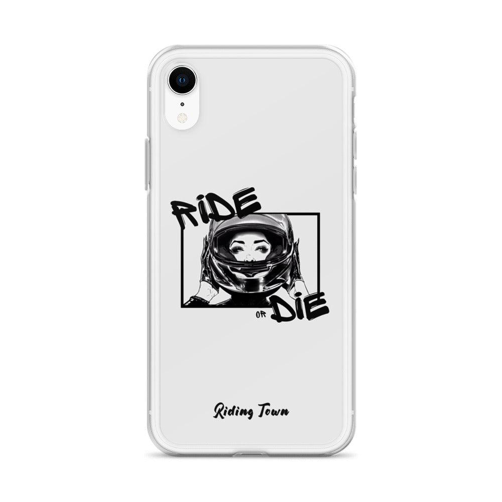 Coque iPhone® - FATALEYES - Blanche - Riding Town