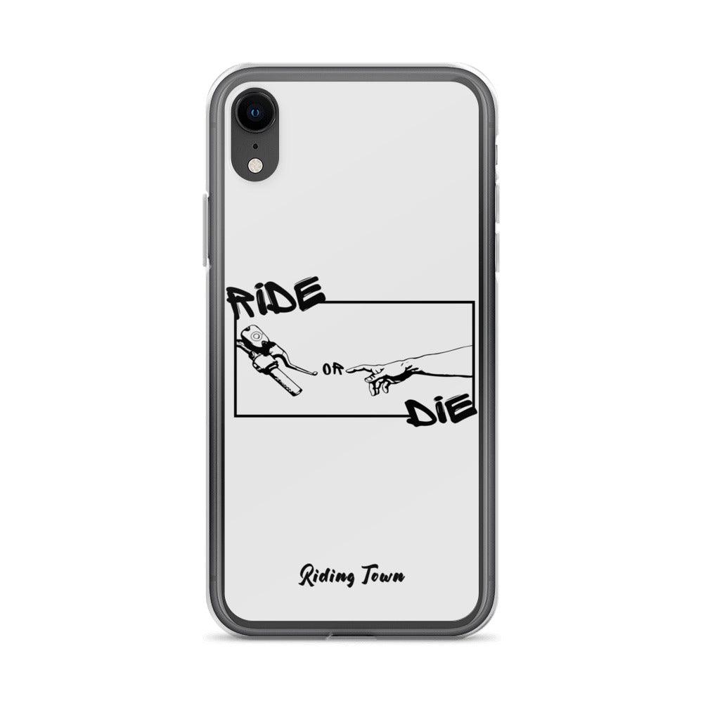 Coque iPhone® - SIXTINE - Blanche - Riding Town