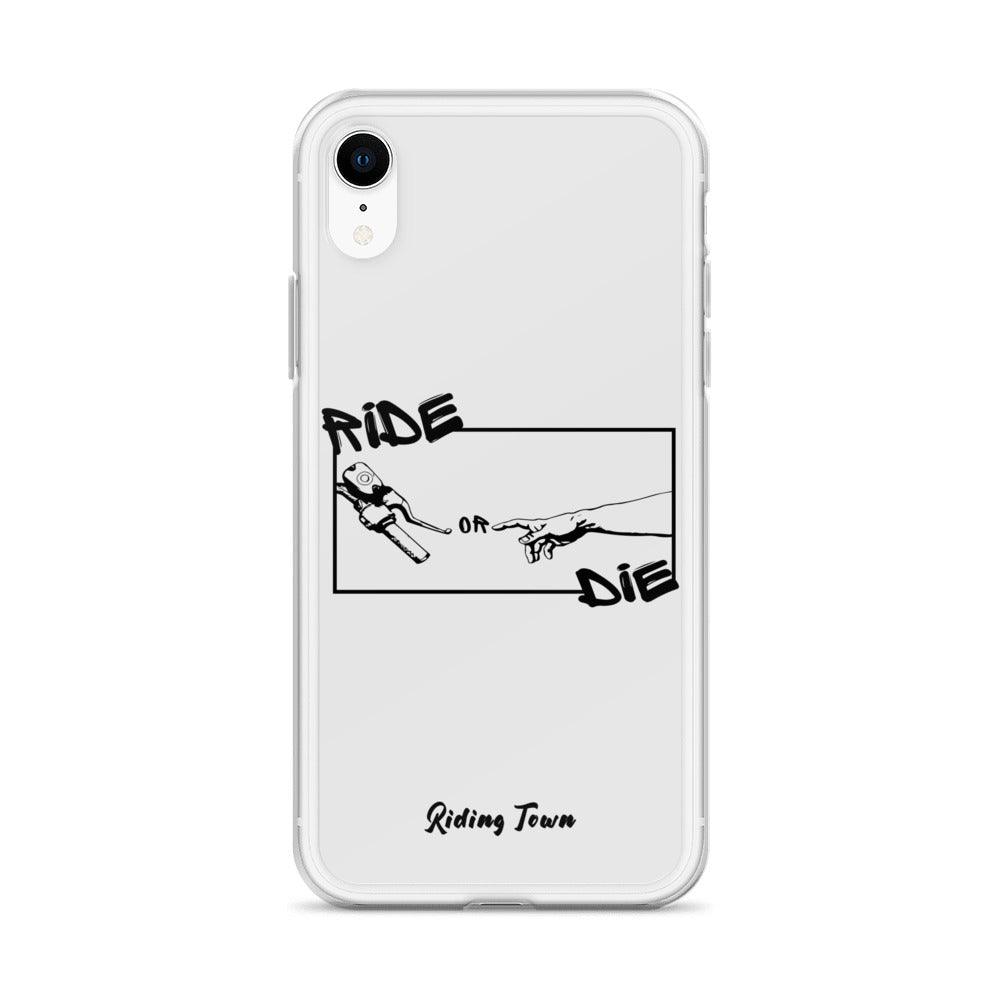 Coque iPhone® - SIXTINE - Blanche - Riding Town