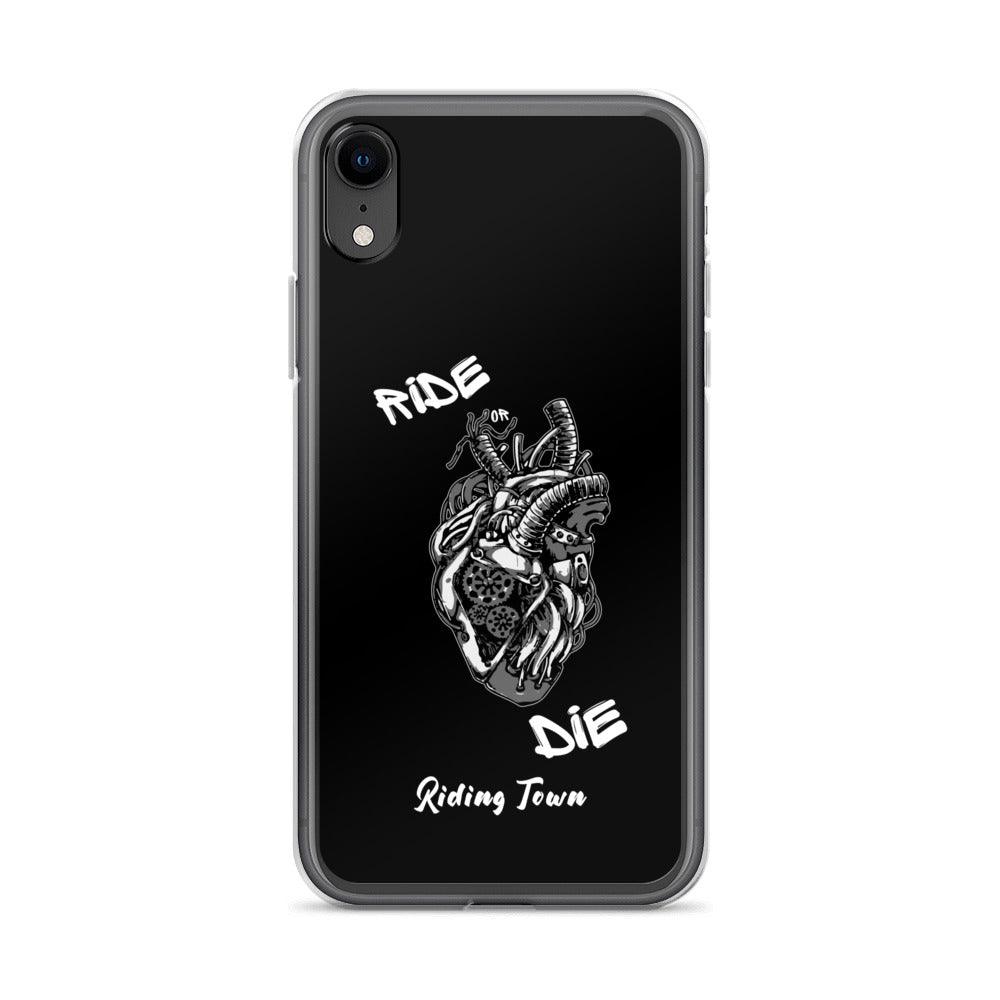 Coque Iphone® - MACHINEHEART - Noire - Riding Town