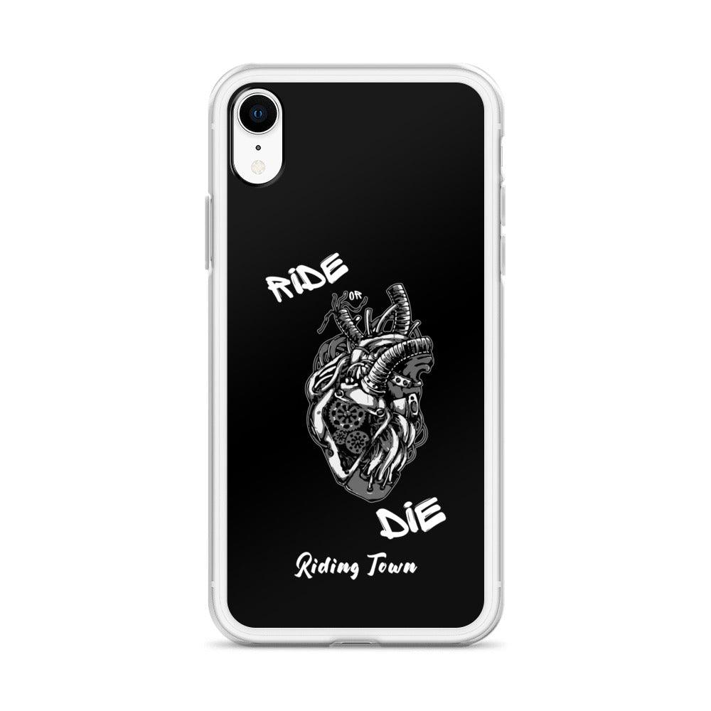 Coque Iphone® - MACHINEHEART - Noire - Riding Town