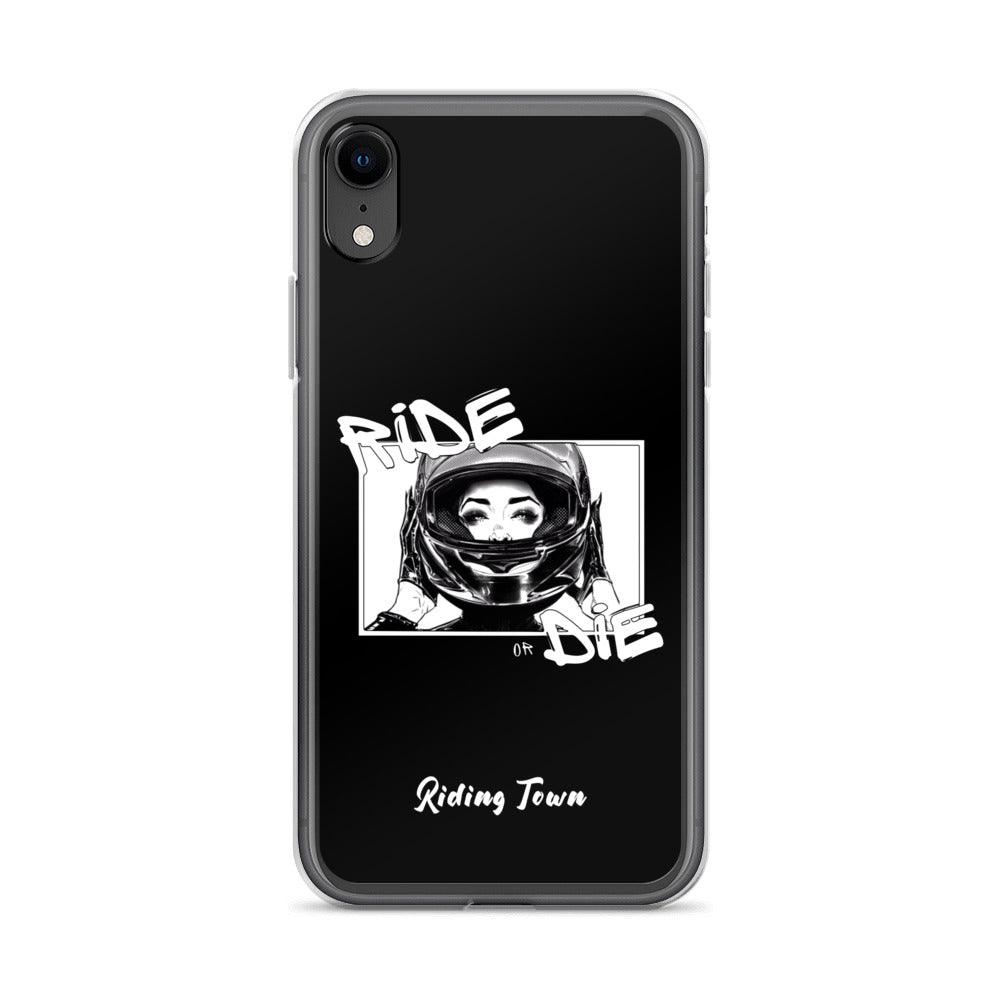 Coque iPhone® - FATALEYES - Noire - Riding Town