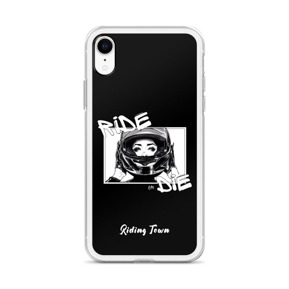 Coque iPhone® - FATALEYES - Noire - Riding Town