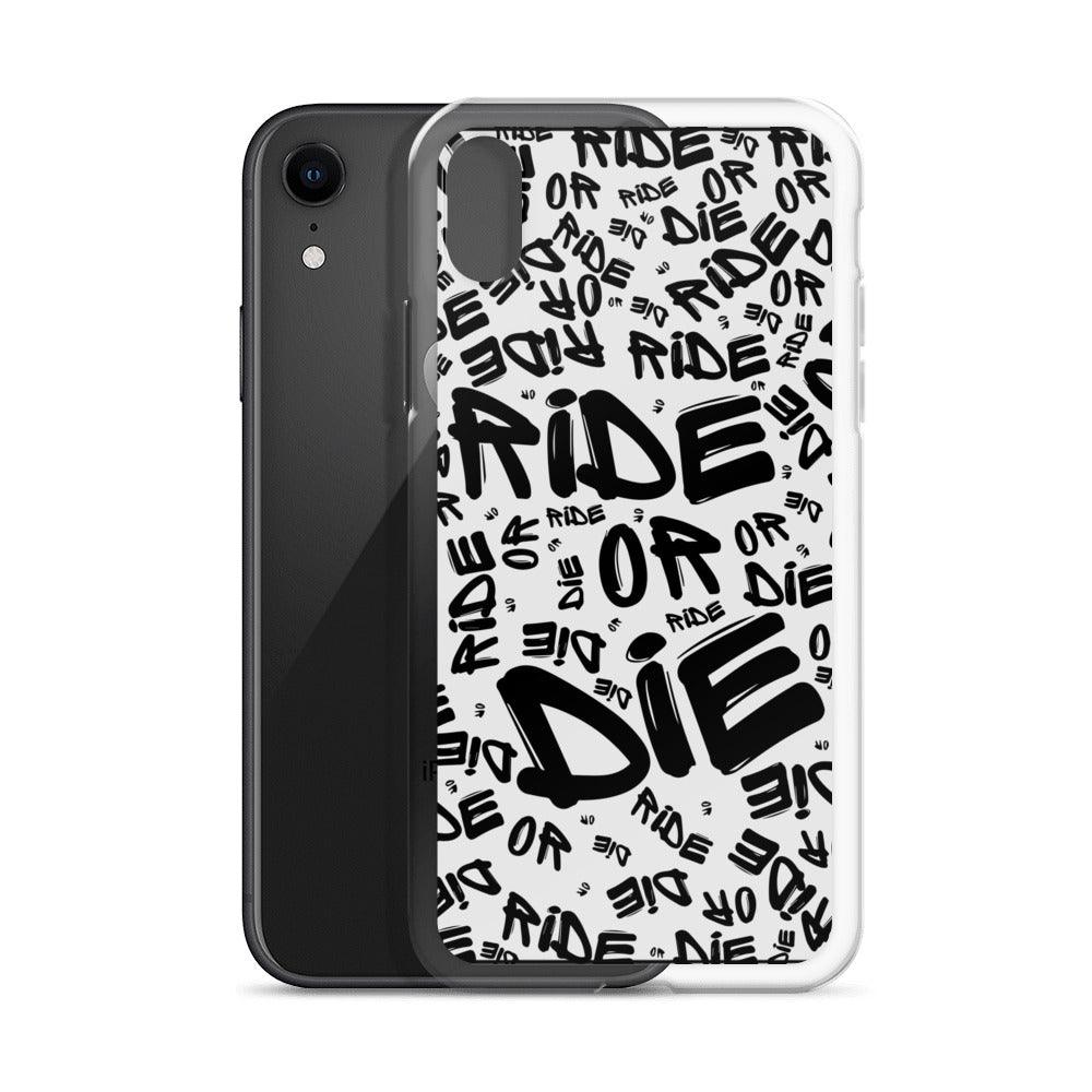 Coque iPhone® - RIDE OR DIE - Riding Town