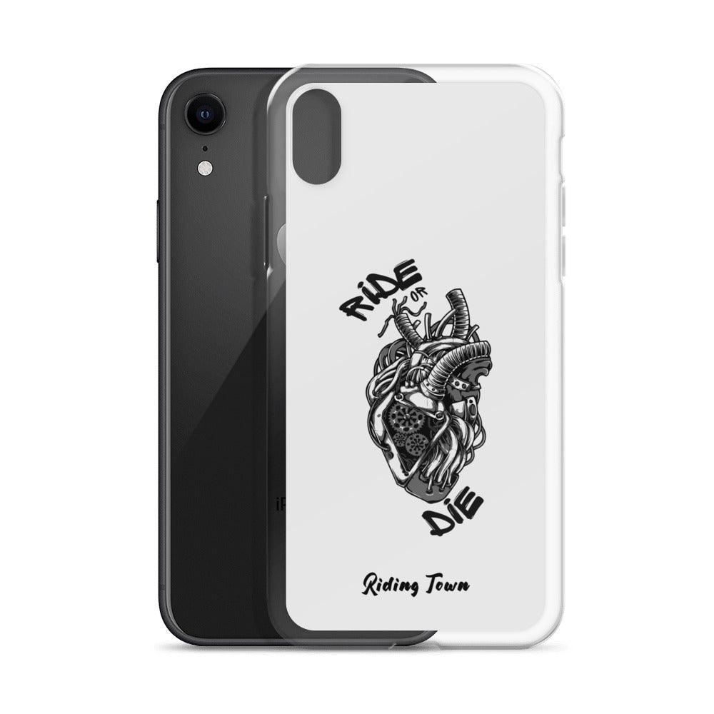 Coque Iphone® - MACHINEHEART - Blanche - Riding Town