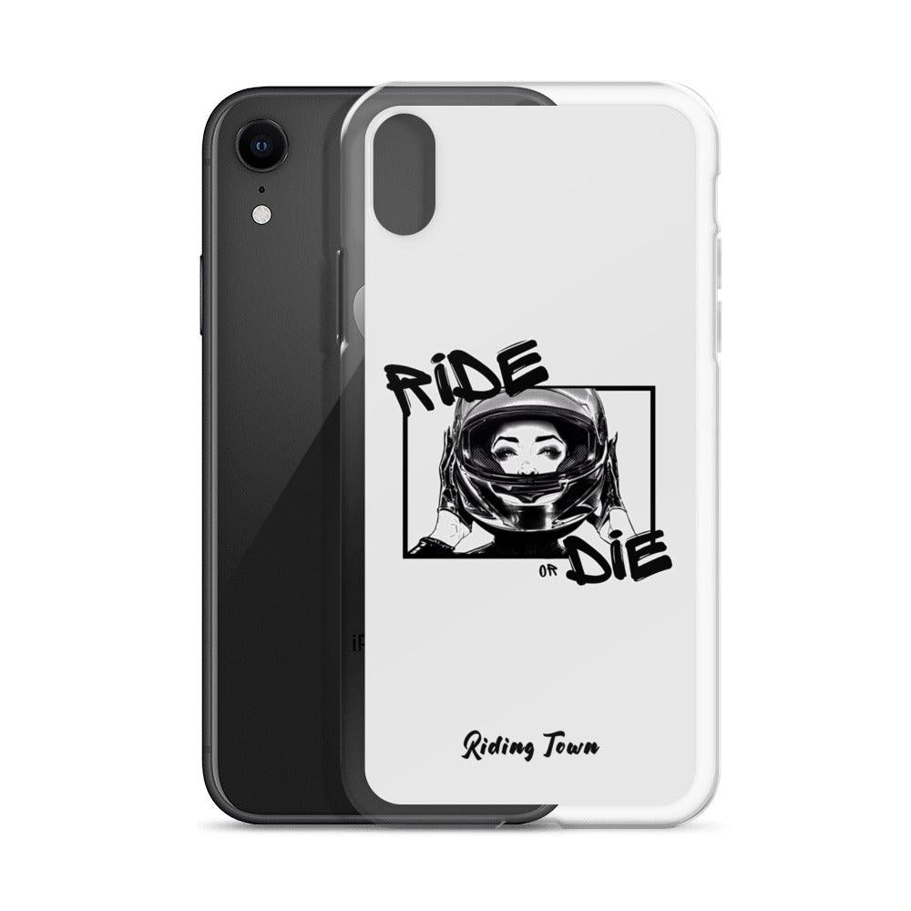 Coque iPhone® - FATALEYES - Blanche - Riding Town