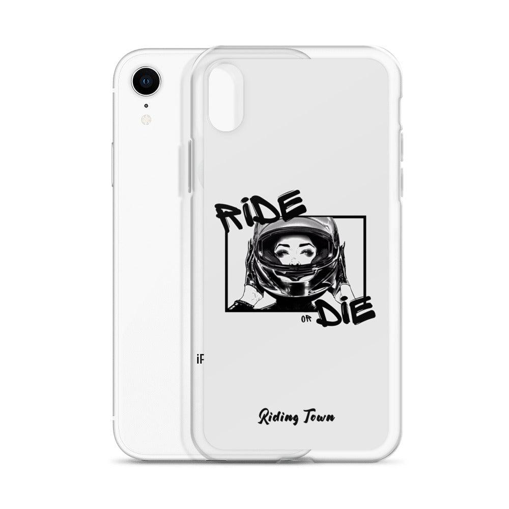 Coque iPhone® - FATALEYES - Blanche - Riding Town