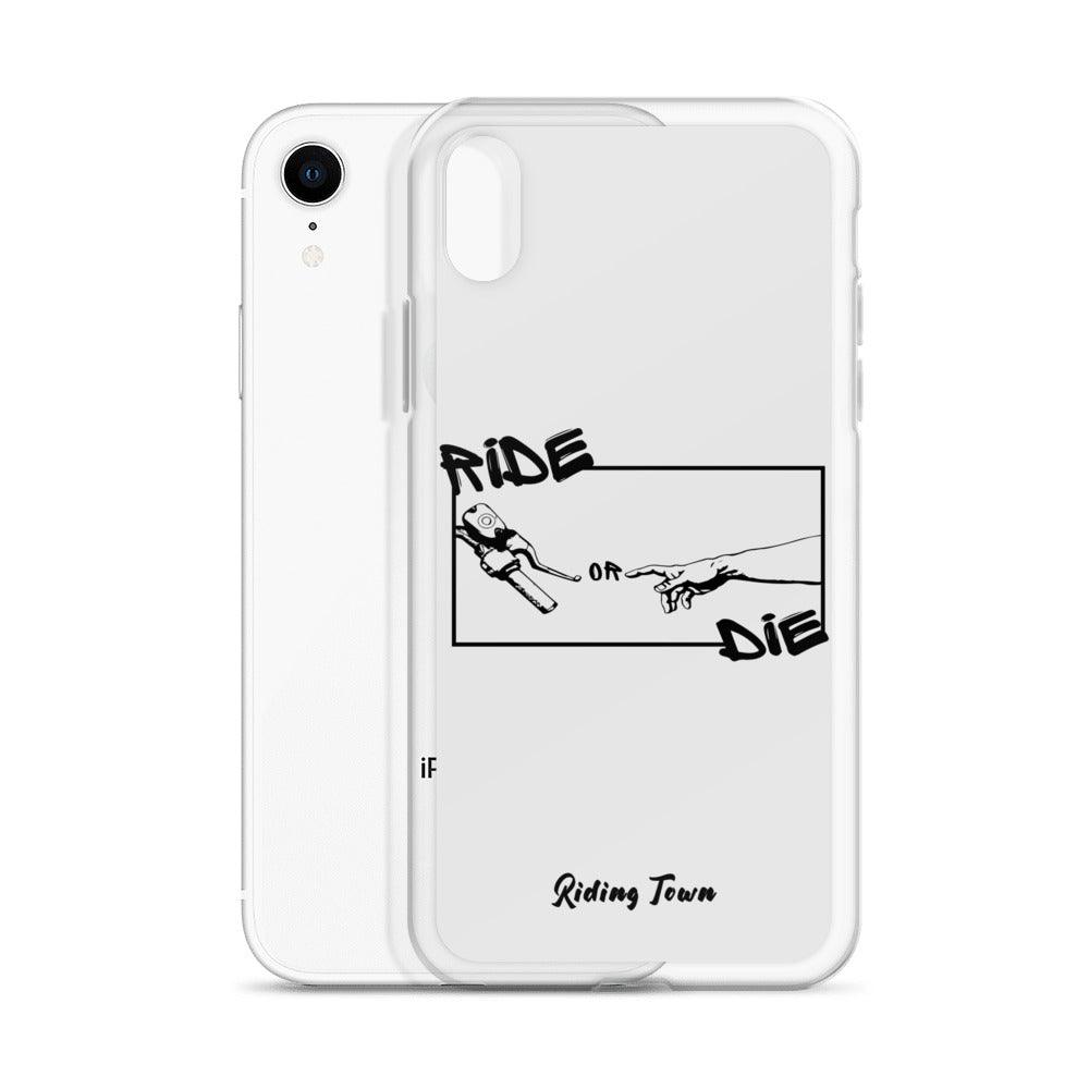 Coque iPhone® - SIXTINE - Blanche - Riding Town