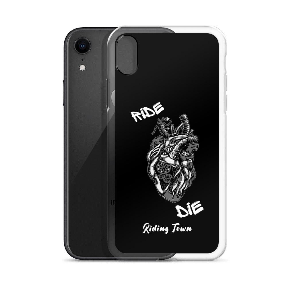 Coque Iphone® - MACHINEHEART - Noire - Riding Town