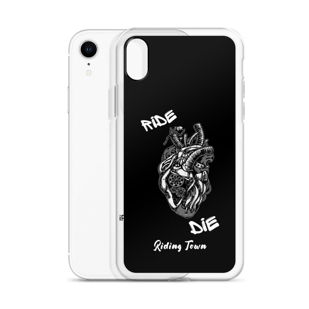 Coque Iphone® - MACHINEHEART - Noire - Riding Town