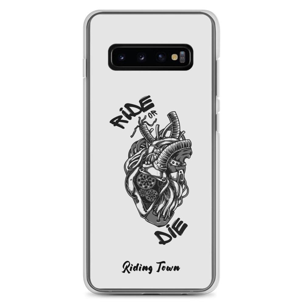 Coque Samsung® - MACHINEHEART - Blanche - Riding Town