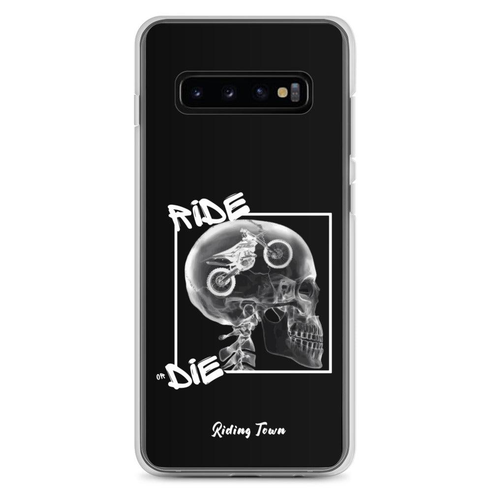 Coque Samsung® - RADIO - Noire - Riding Town