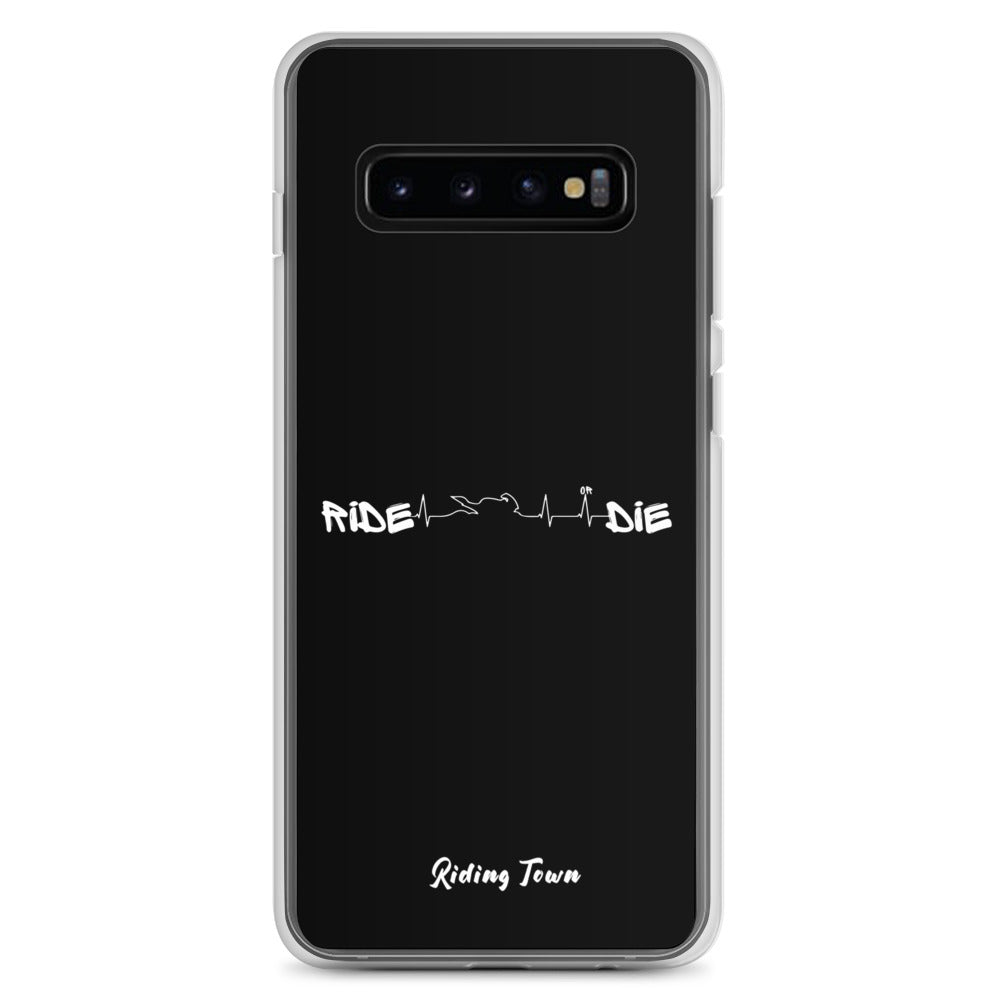 Coque Samsung® - HEARTBEAT - Noire - Riding Town