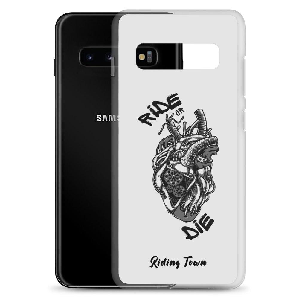 Coque Samsung® - MACHINEHEART - Blanche - Riding Town