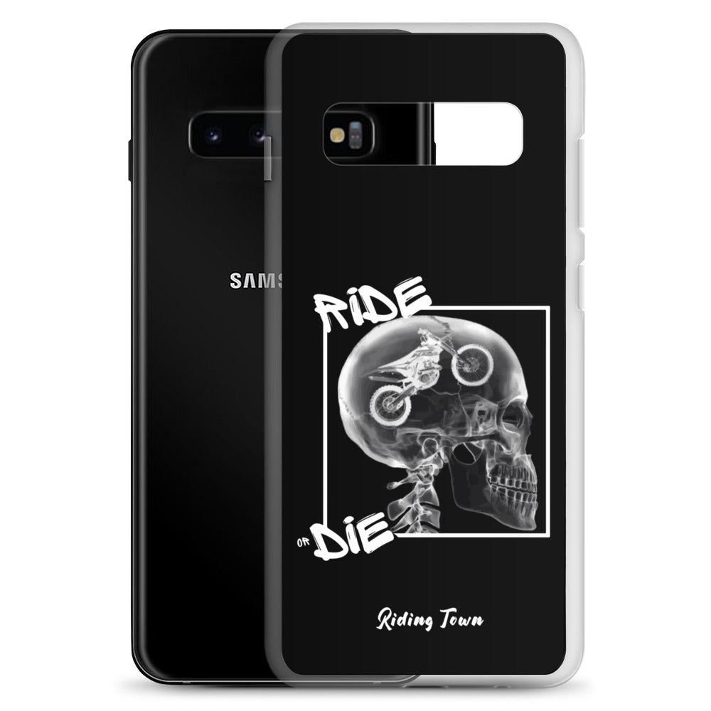 Coque Samsung® - RADIO - Noire - Riding Town