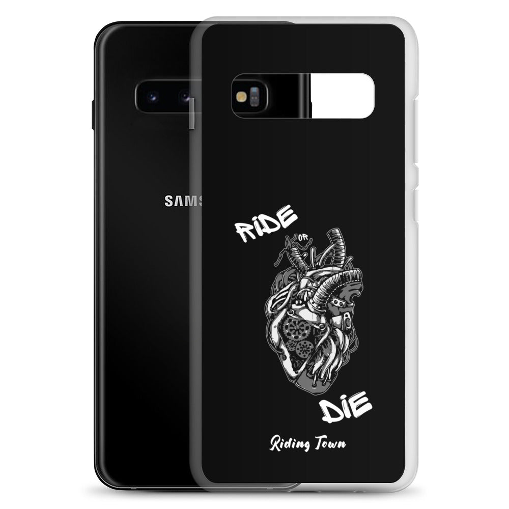 Coque Samsung® - MACHINEHEART - Noire - Riding Town