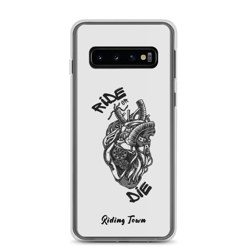 Coque Samsung® - MACHINEHEART - Blanche - Riding Town