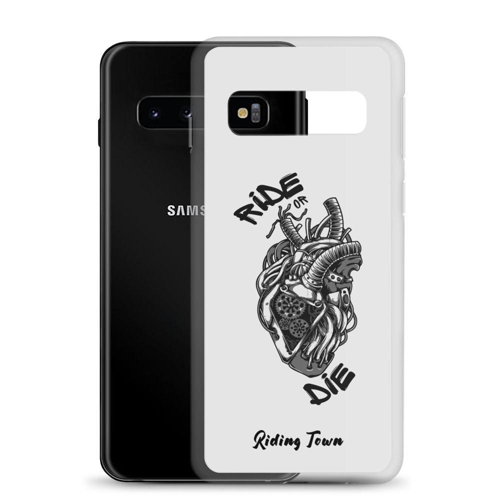 Coque Samsung® - MACHINEHEART - Blanche - Riding Town