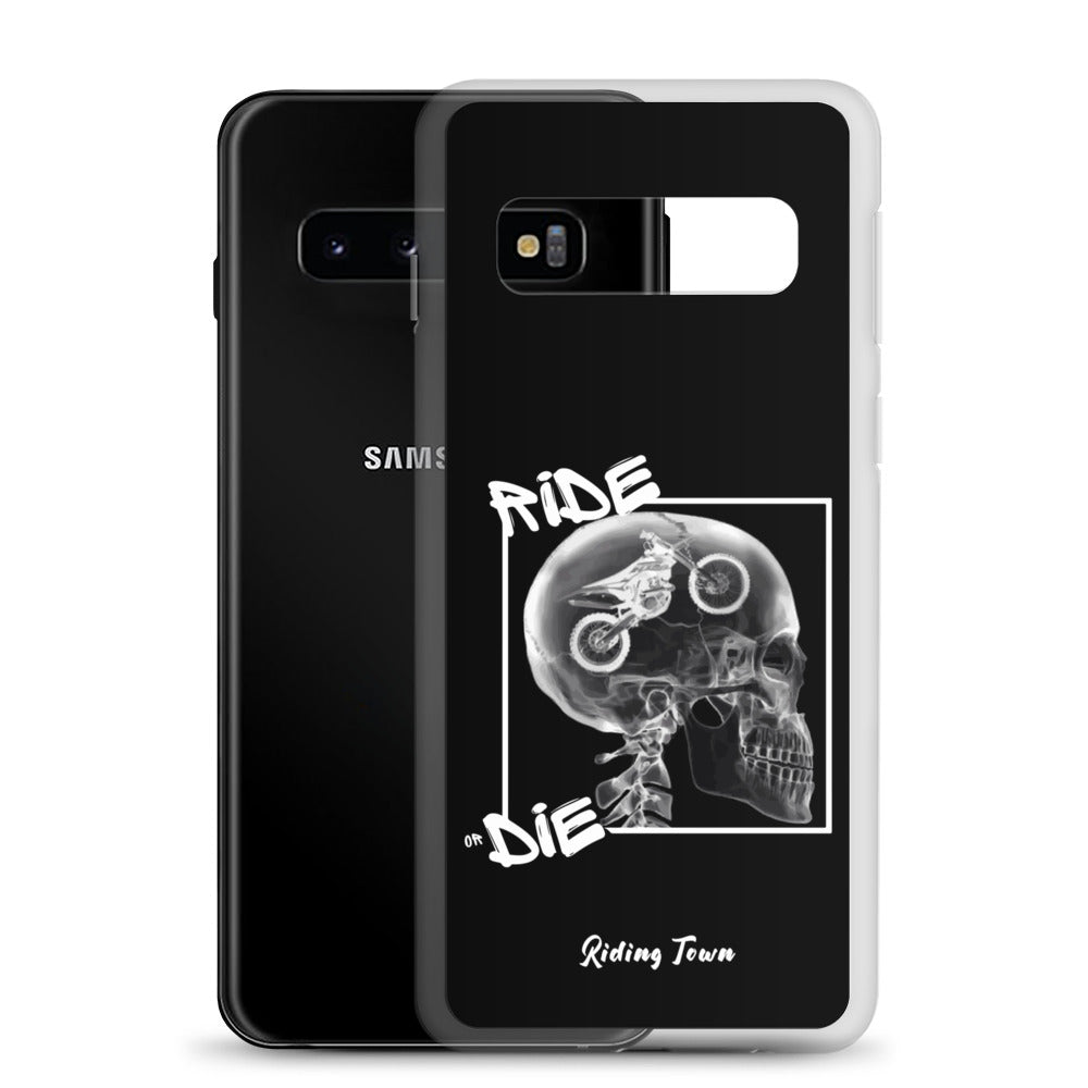 Coque Samsung® - RADIO - Noire - Riding Town