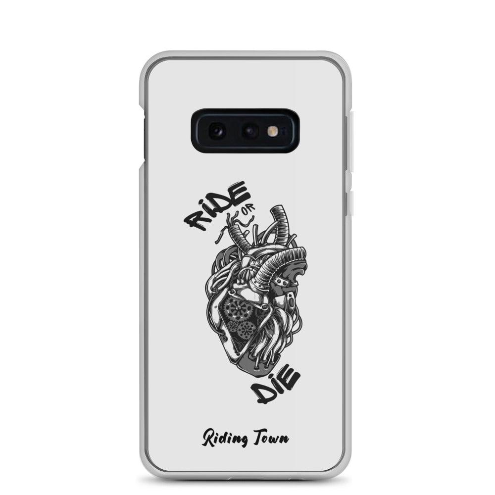 Coque Samsung® - MACHINEHEART - Blanche - Riding Town