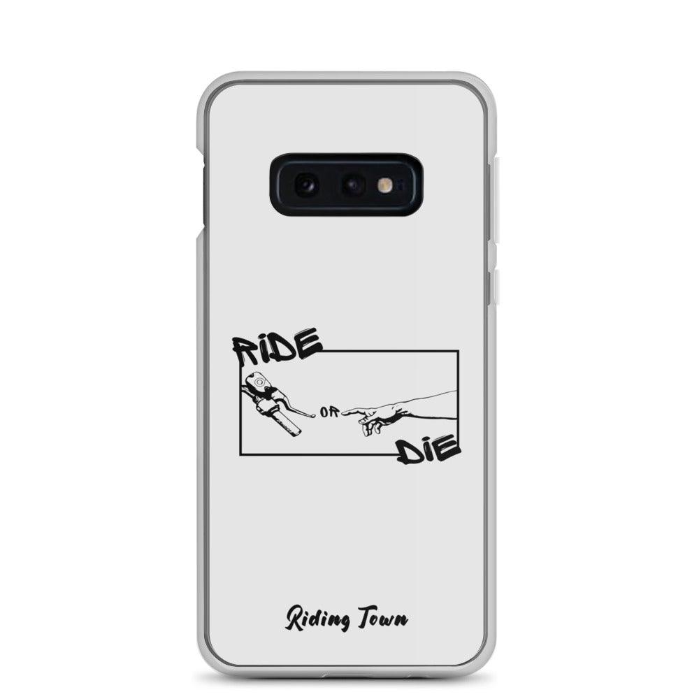 Coque Samsung® - SIXTINE - Blanche - Riding Town